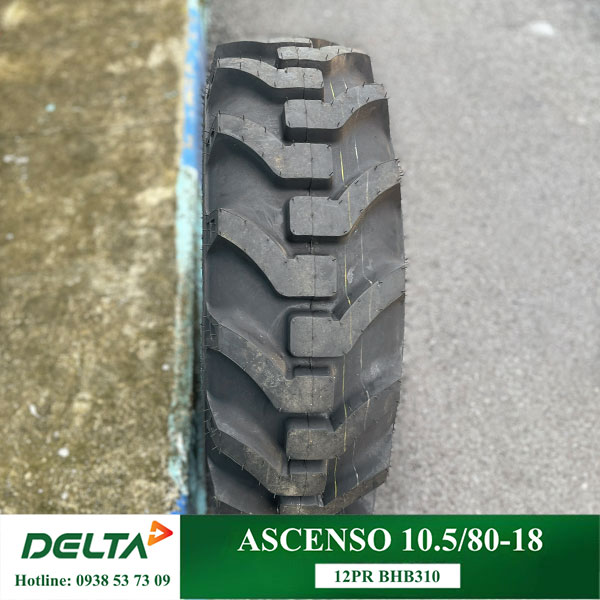 LỐP XÚC LẬT ASCENSO 10.5/80-18