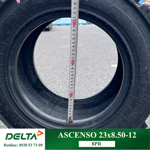 Lốp xúc lật Ascenso 23x8.50-12 8PR