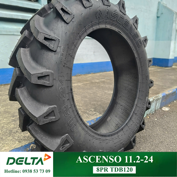 LỐP MÁY CÀY 11.2-24 ASCENSO