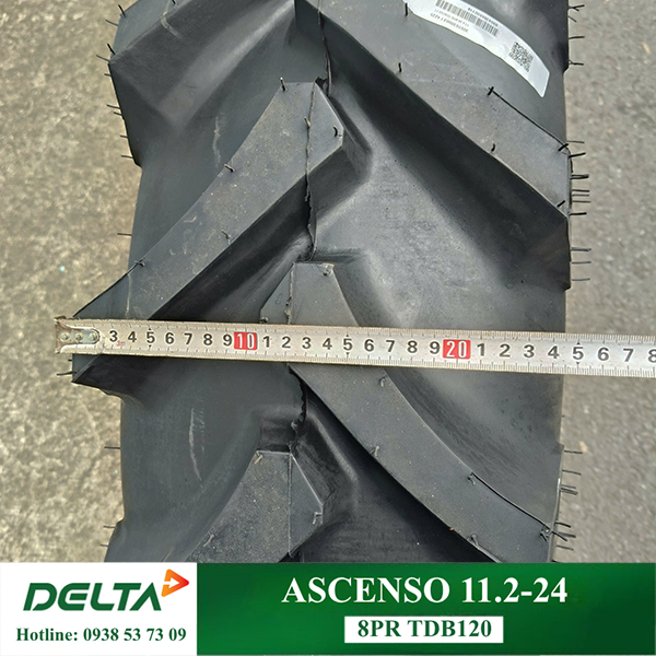 LỐP MÁY CÀY 11.2-24 ASCENSO