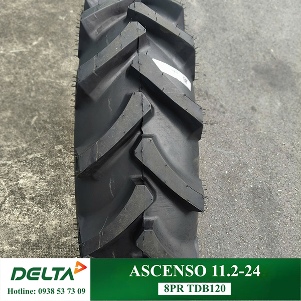 LỐP MÁY CÀY 11.2-24 ASCENSO