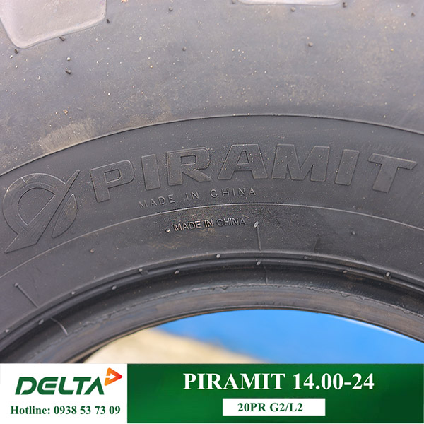 LỐP XE XÚC LẬT PIRAMIT 14.00-24 20PR G2/L2 