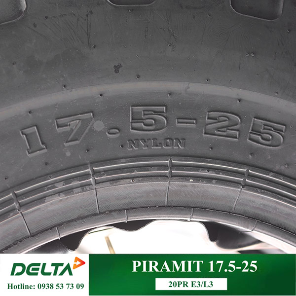 LỐP XE XÚC LẬT PIRAMIT 17.5-25 20PR E3/L3