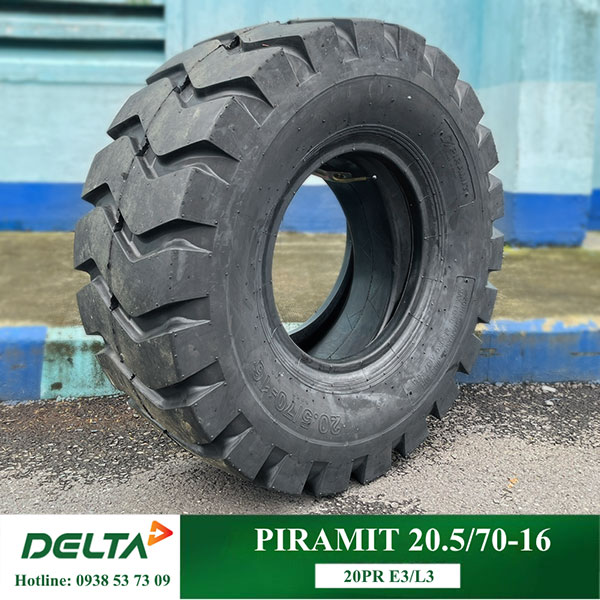 LỐP XE XÚC LẬT PIRAMIT 20.5/70-16 20PR E3/L3