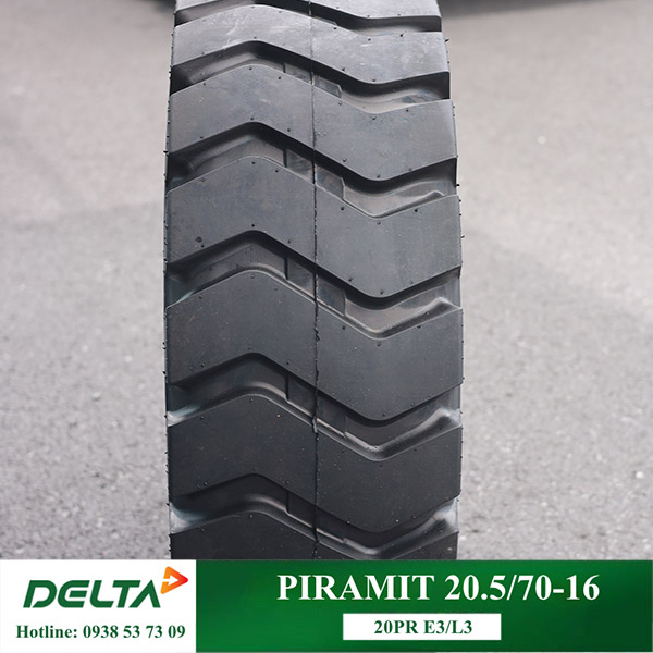LỐP XE XÚC LẬT PIRAMIT 20.5/70-16 20PR E3/L3