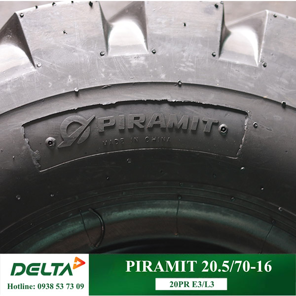 LỐP XE XÚC LẬT PIRAMIT 20.5/70-16 20PR E3/L3