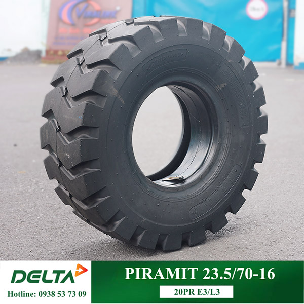 LỐP XE XÚC LẬT PIRAMIT 23.5/70-16 20PR E3/L3