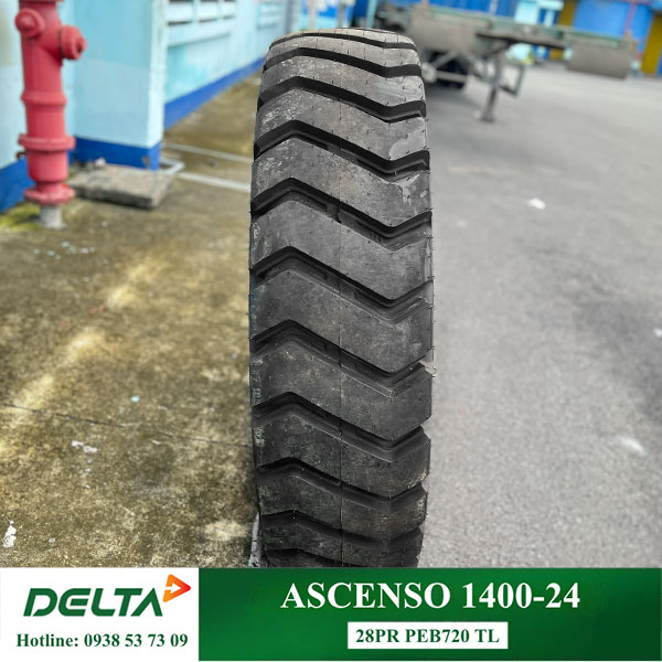 LỐP XÚC LẬT ASCENSO 1400-24