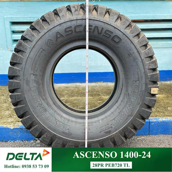 LỐP XÚC LẬT ASCENSO 1400-24