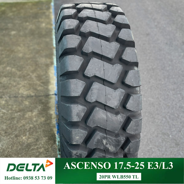 LỐP XÚC LẬT ASCENSO 17.5-25 