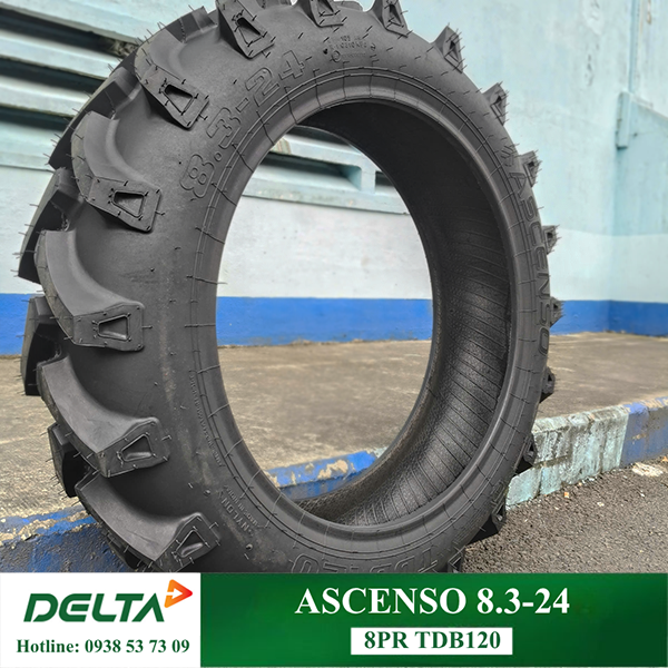 LỐP MÁY CÀY 8.3-24 ASCENSO