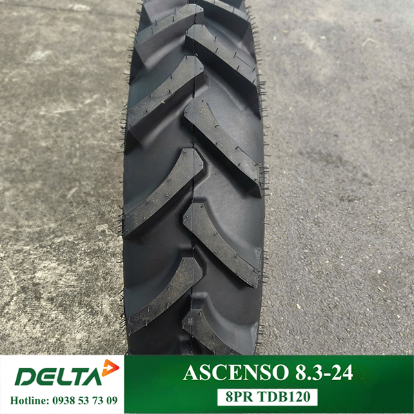 LỐP MÁY CÀY 8.3-24 ASCENSO