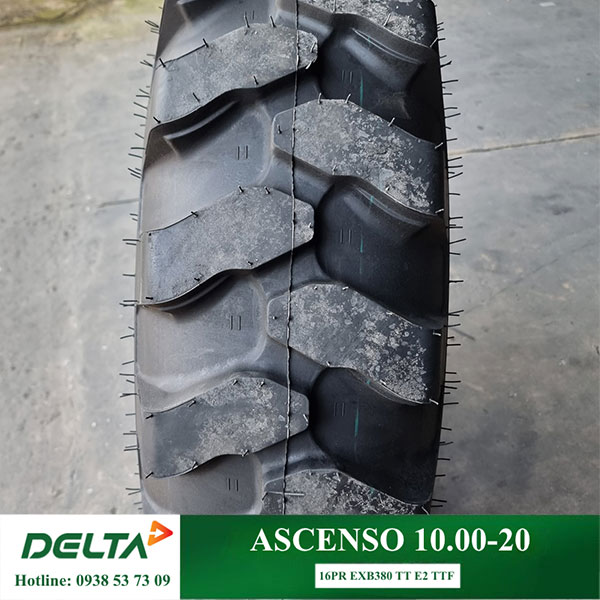 LỐP XE XÚC LẬT  ASCENSO 10.00-20