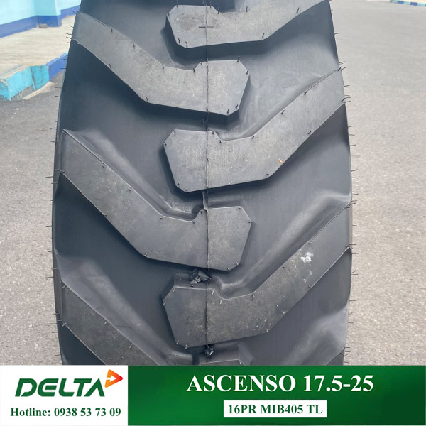 LỐP XE XÚC LẬT ASCENSO 17.5-25 16PR MIB405 TL 