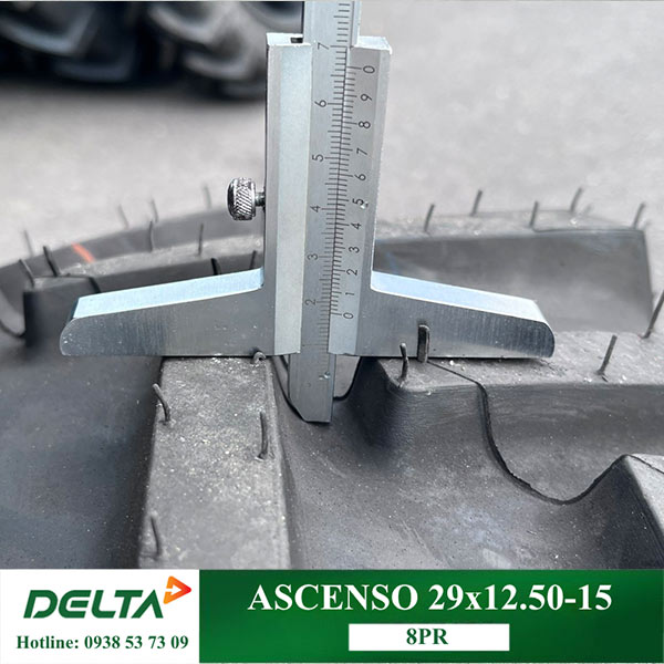 LỐP MÁY CẮT CỎ ASCENSO 29X12.50-15 6PR