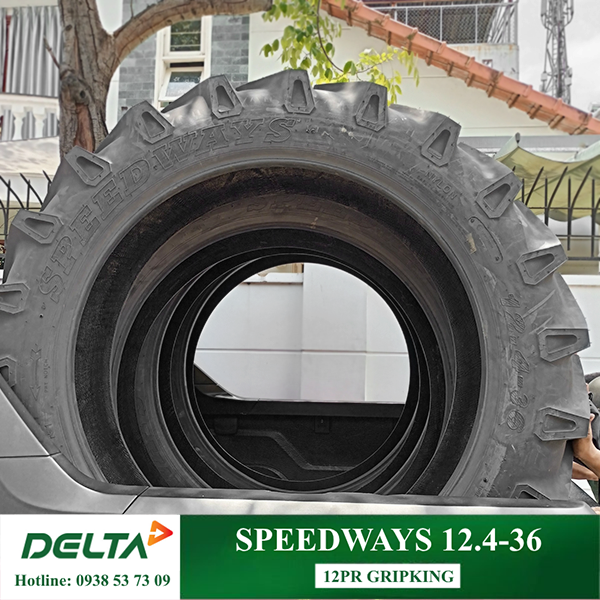 LỐP XE MÁY CÀY 12.4-36 SPEEDWAYS 