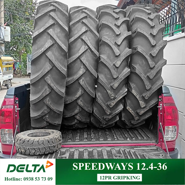 LỐP XE MÁY CÀY 12.4-36 SPEEDWAYS 