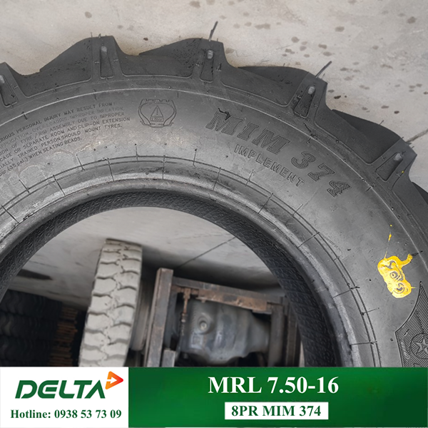 LỐP MÁY CÀY 7.50-16 MRL 