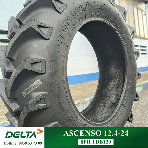 LỐP MÁY CÀY 12.4-24 ASCENSO