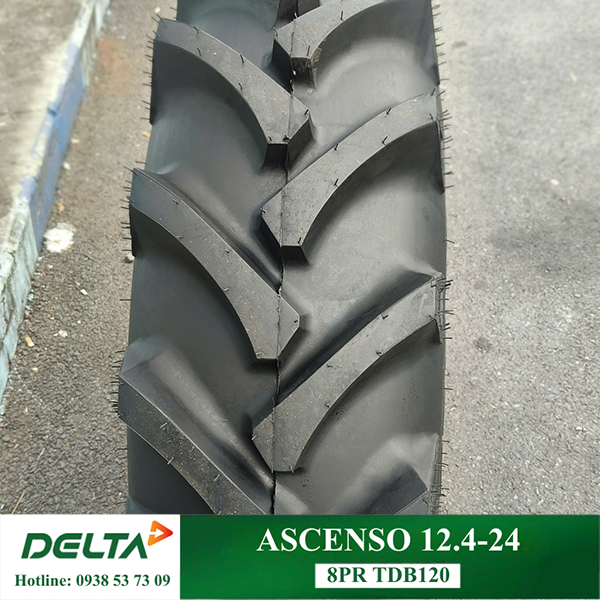 LỐP MÁY CÀY 12.4-24 ASCENSO
