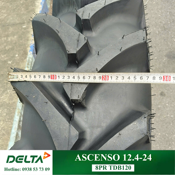 LỐP MÁY CÀY 12.4-24 ASCENSO