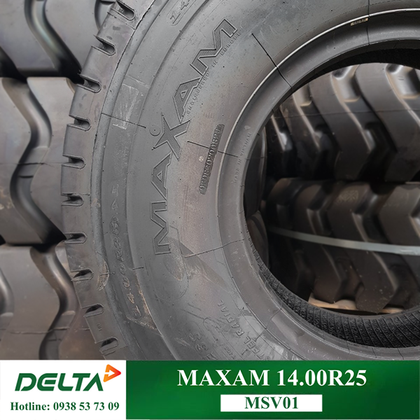 LỐP XE CẨU MAXAM 14.00R25 