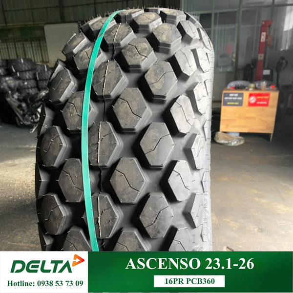 LỐP XE LU RUNG 23.1-26 ASCENSO