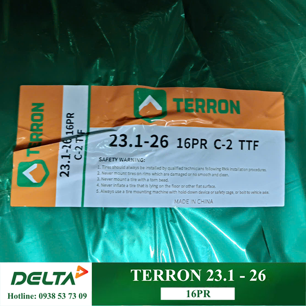 LỐP XE LU RUNG 23.1-26 TERRON