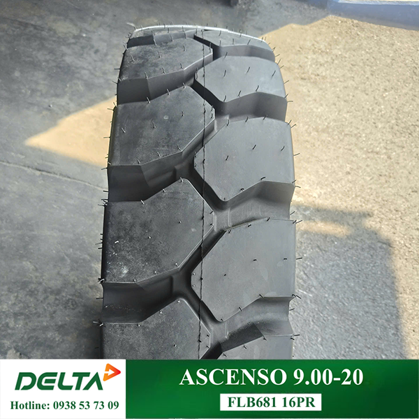 LỐP XE NÂNG ASCENSO 9.00-20
