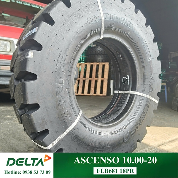 LỐP XE NÂNG ASCENSO 10.00-20