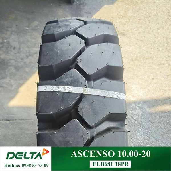 LỐP XE NÂNG ASCENSO 10.00-20
