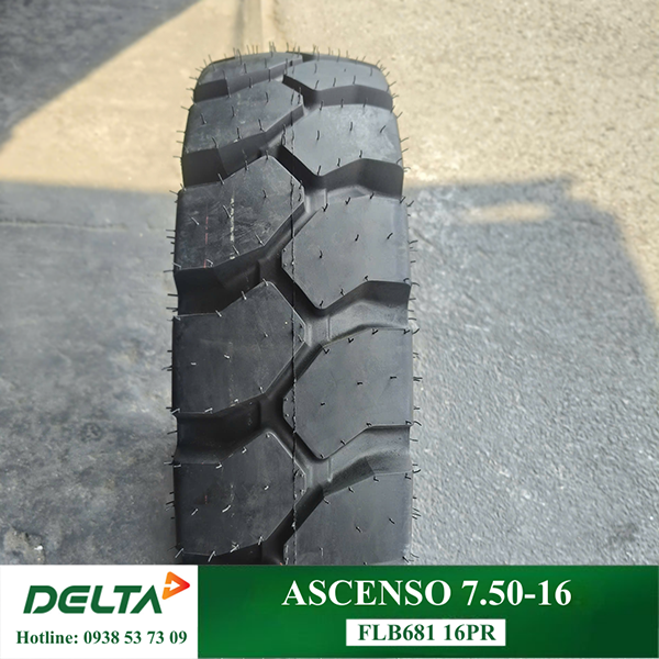 LỐP XE NÂNG ASCENSO 7.50-16