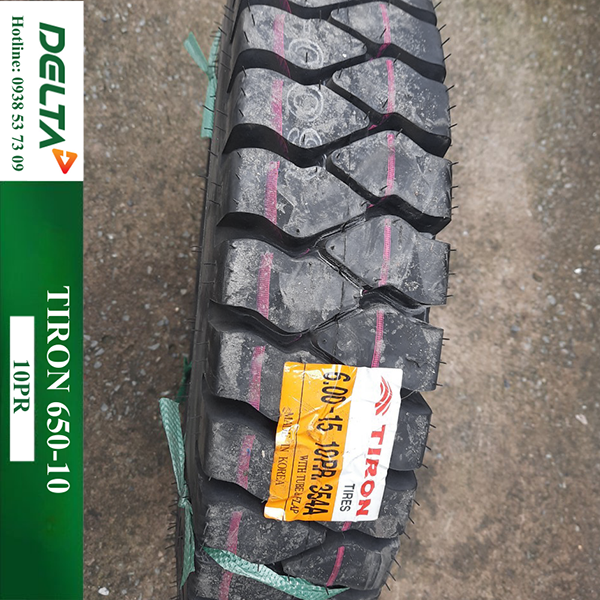 LỐP HƠI XE NÂNG TIRON 650-10