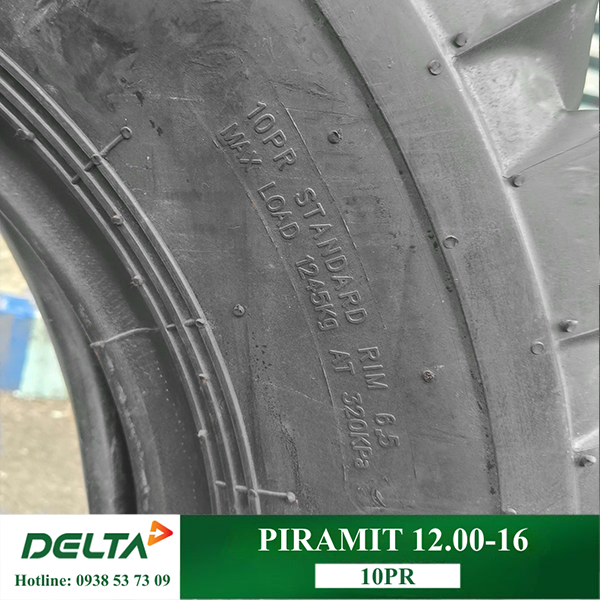 LỐP XÚC LẬT 12.00-16 PIRAMIT
