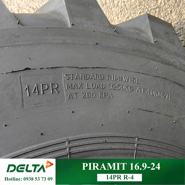 LỐP XÚC LẬT 16.9-24 PIRAMIT