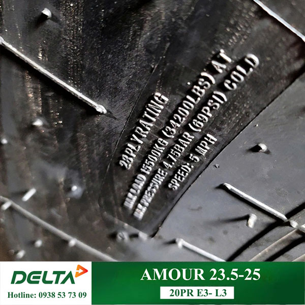 LỐP XÚC LẬT 23.5-25 20PR AMOUR