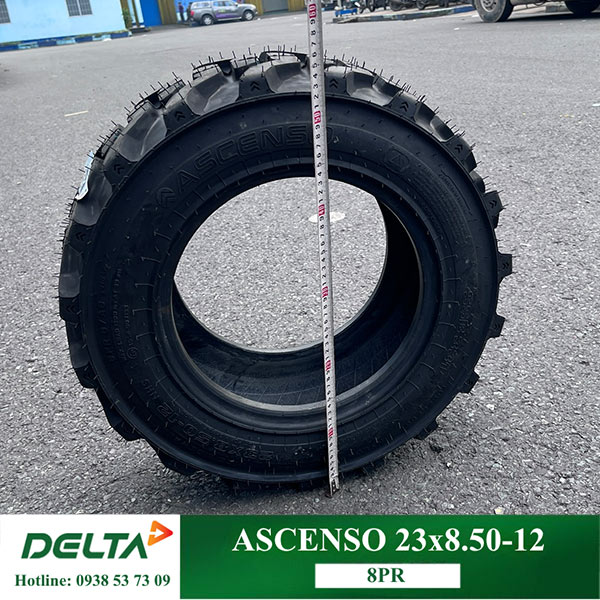 Lốp xúc lật Ascenso 23x8.50-12 8PR