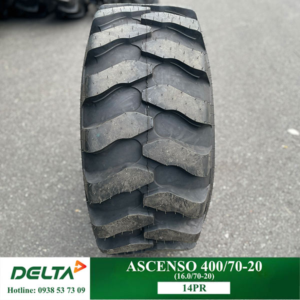 LỐP XÚC LẬT ASCENSO 400/70-20