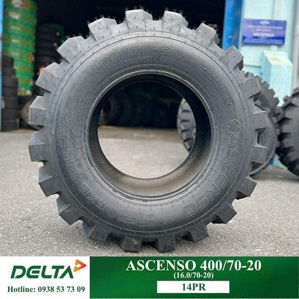 LỐP XÚC LẬT ASCENSO 400/70-20