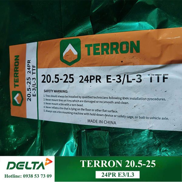 LỐP XÚC LẬT 20.5-25 TERRON