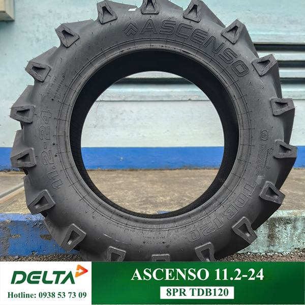 LỐP MÁY CÀY 11.2-24 ASCENSO