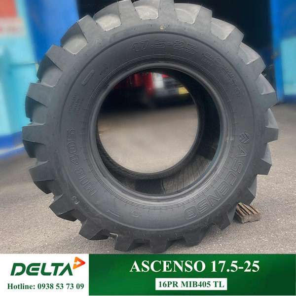LỐP XE XÚC LẬT ASCENSO 17.5-25 16PR MIB405 TL 