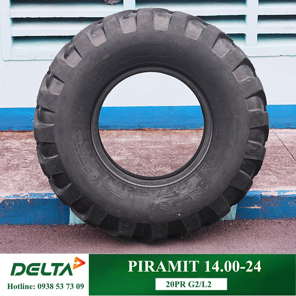 LỐP XE XÚC LẬT PIRAMIT 14.00-24 20PR G2/L2 