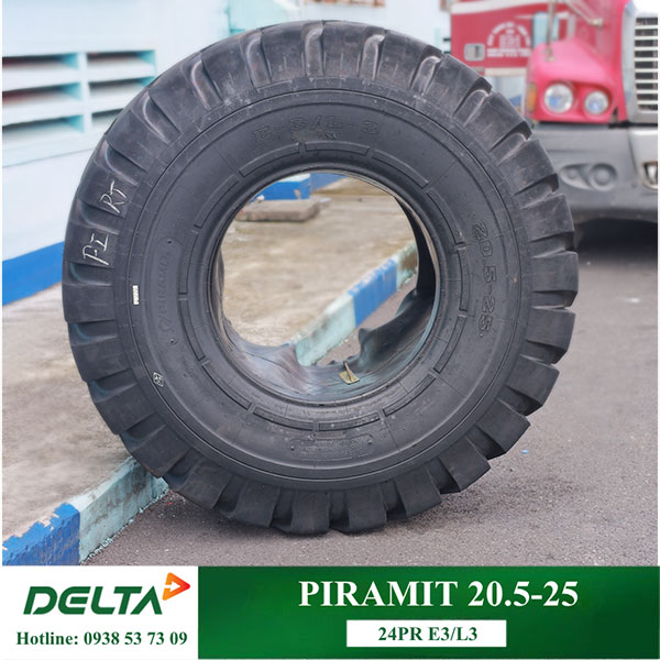LỐP XE XÚC LẬT PIRAMIT 20.5-25 24PR E3/L3 