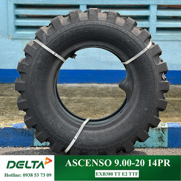 LỐP XÚC LẬT ASCENSO 9.00-20 