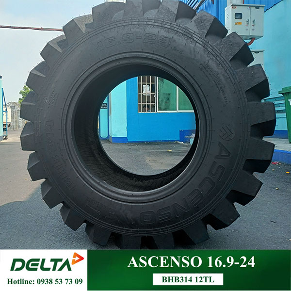 LỐP XE XÚC LẬT ASCENSO 16.9-24 BHB314 12TL 