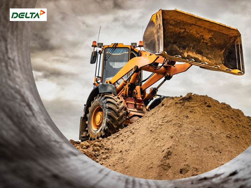 Cấu tạo máy xúc lật