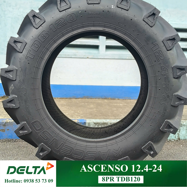LỐP MÁY CÀY 12.4-24 ASCENSO