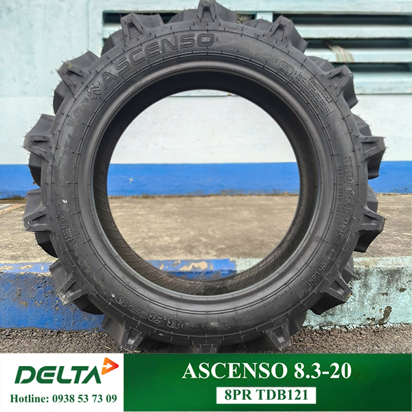 LỐP MÁY CÀY 8.3-20 ASCENSO