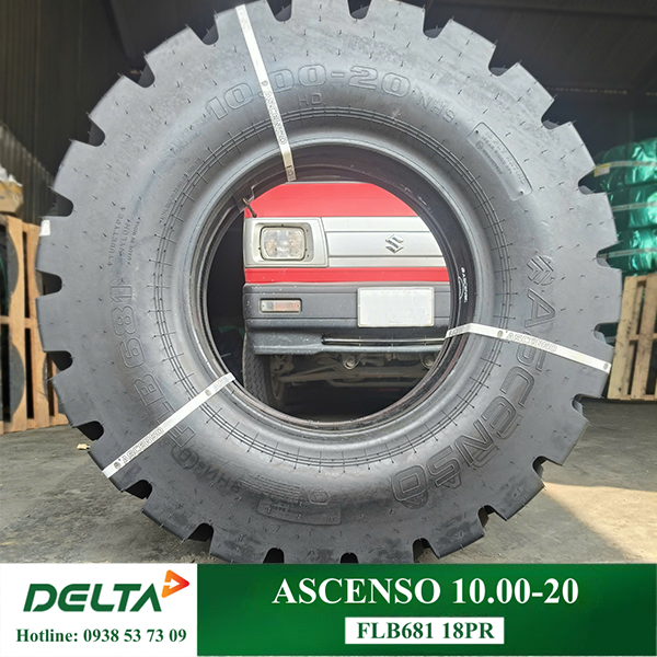 LỐP XE NÂNG ASCENSO 10.00-20